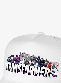 Transformers Decepticons Line Up Foam Trucker Hat