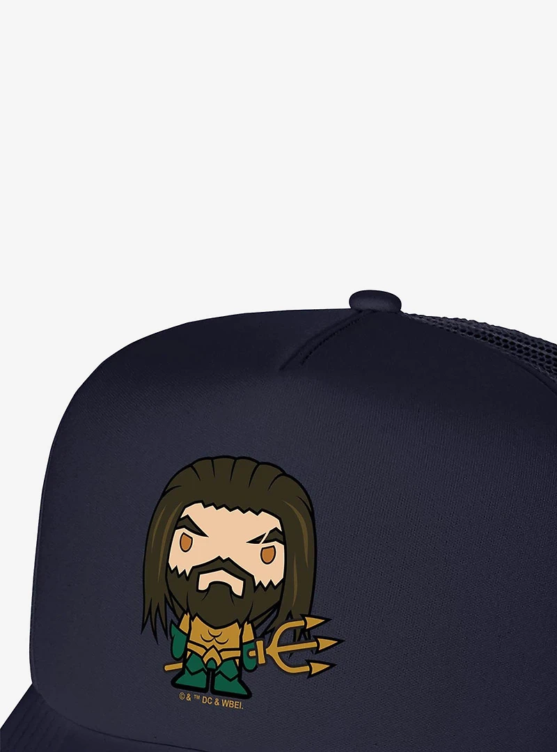 Aquaman Movie Cute Chibi Character Foam Trucker Hat