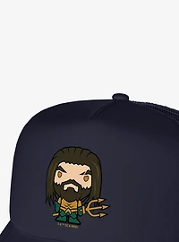 Aquaman Movie Cute Chibi Character Foam Trucker Hat