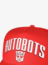 Transformers Autobots Arched Foam Trucker Hat