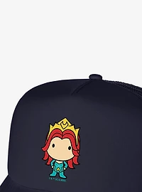 Aquaman Movie Mera Chibi Character Foam Trucker Hat