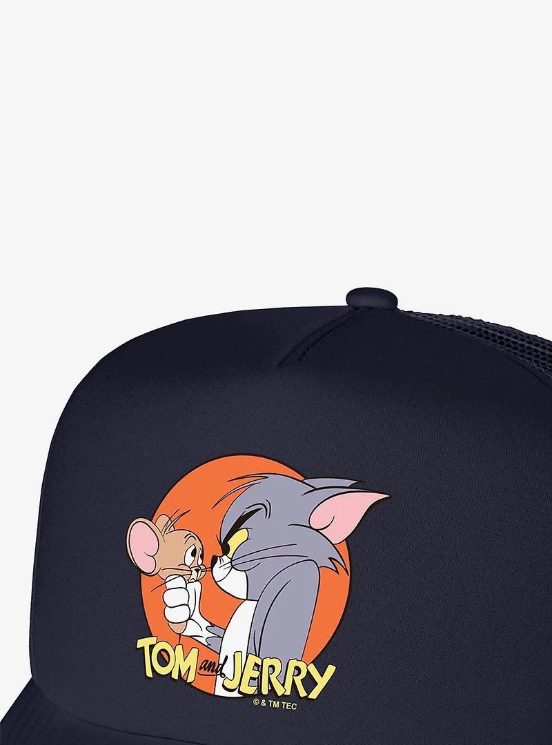 Tom And Jerry Characters Foam Trucker Hat