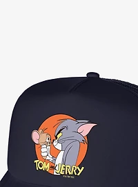 Tom And Jerry Characters Foam Trucker Hat