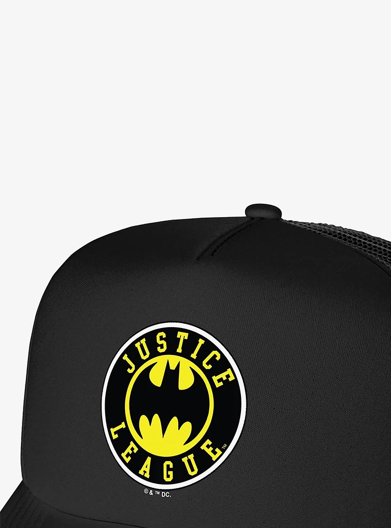 Justice League Batman Athletic Logo Foam Trucker Hat