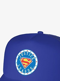 Justice League Superman Athletic Logo Foam Trucker Hat