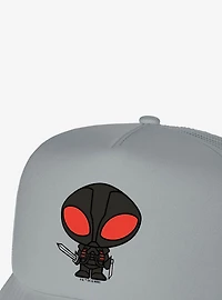 Aquaman Movie Black Manta Chibi Character Foam Trucker Hat