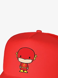 The Flash Cute Chibi Character Foam Trucker Hat