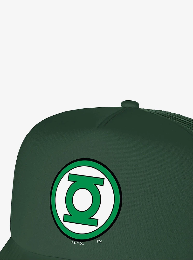 Green Lantern Logo Foam Trucker Hat