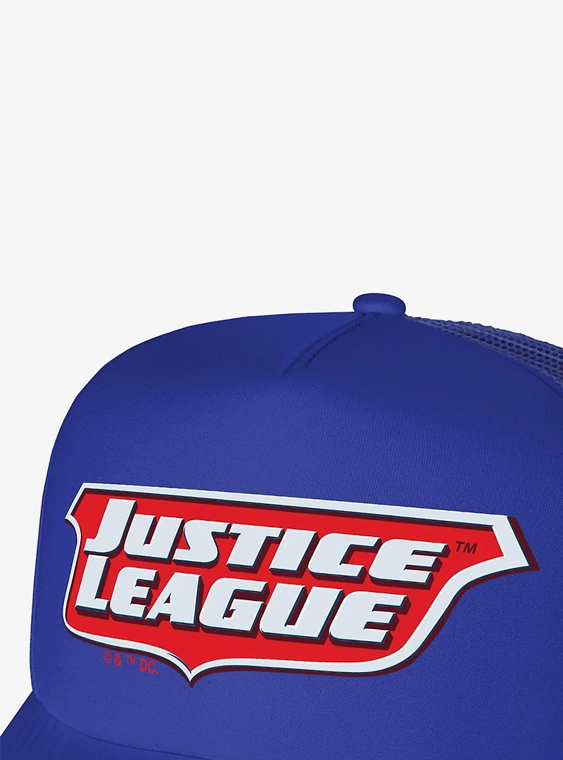 Justice League Logo Foam Trucker Hat