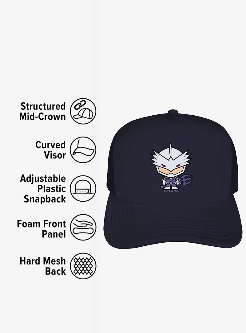 Aquaman Movie Ocean Master Chibi Character Foam Trucker Hat