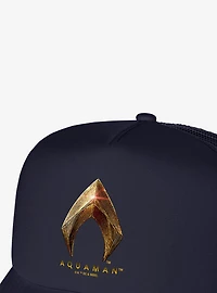Justice League Aquaman Logo Foam Trucker Hat