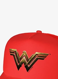 Justice League Wonder Woman Logo Foam Trucker Hat