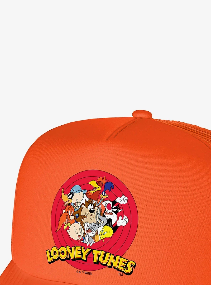 Looney Tunes Character Logo Foam Trucker Hat
