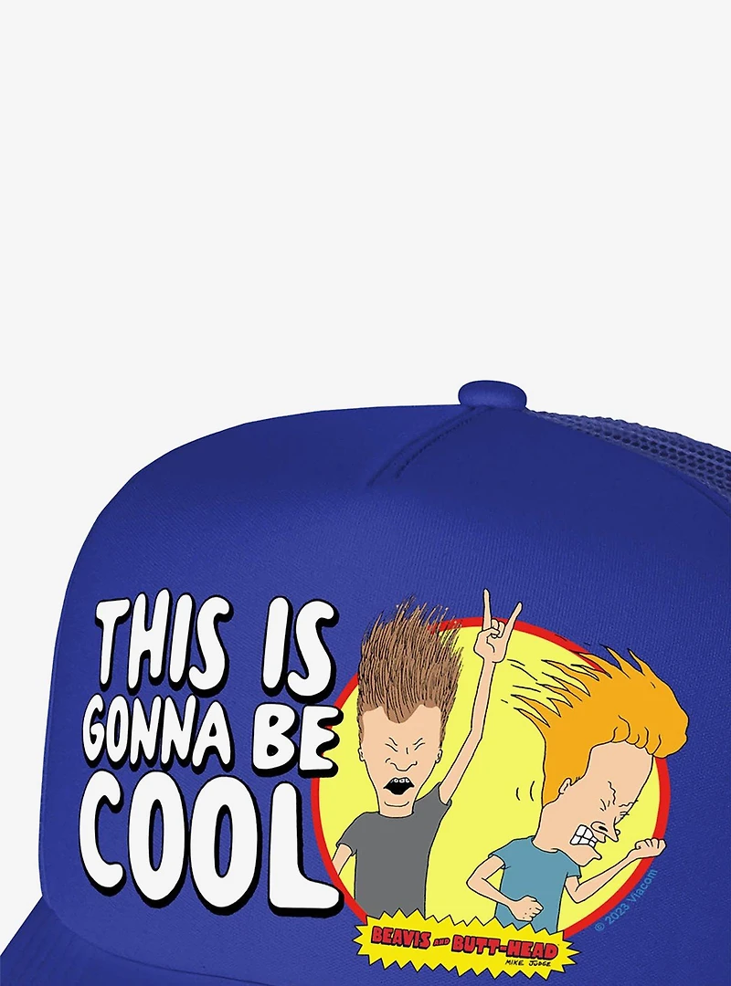 Beavis And Butthead This Is Gonna Be Cool Foam Trucker Hat