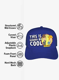 Beavis And Butthead This Is Gonna Be Cool Foam Trucker Hat