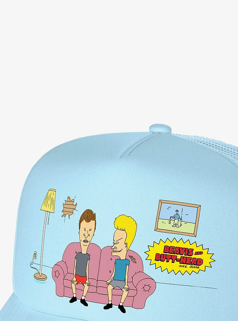 Beavis And Butthead Couch Foam Trucker Hat
