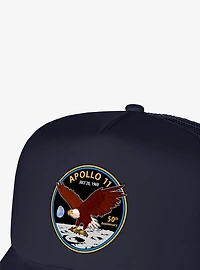 NASA Apollo 11 50th Anniversary Patch Foam Trucker Hat