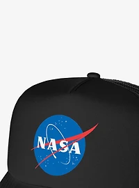 NASA Official Meatball Logo Foam Trucker Hat