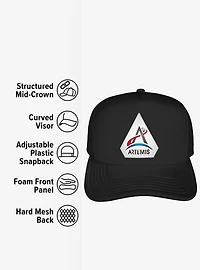NASA Artemis Patch Foam Trucker Hat
