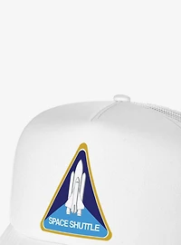 NASA Shuttle Patch Foam Trucker Hat