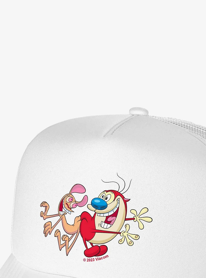 The Ren And Stimpy Show Butt Bump Foam Trucker Hat