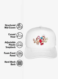 The Ren And Stimpy Show Butt Bump Foam Trucker Hat