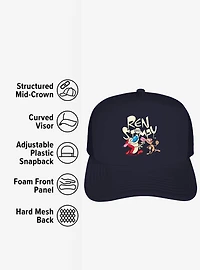 The Ren And Stimpy Show Running Foam Trucker Hat