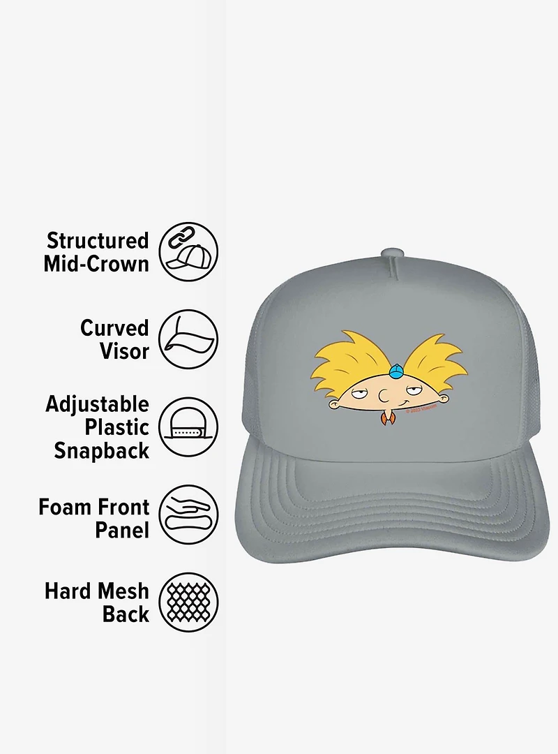 Hey Arnold! Arnold Head Foam Trucker Hat