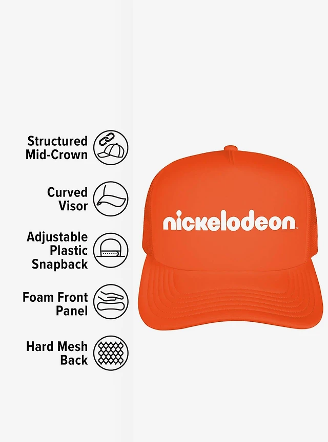 Nickelodeon Logo Foam Trucker Hat