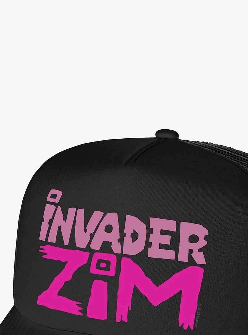 Invader Zim Logo Foam Trucker Hat