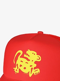Legends Of The Hidden Temple Red Jaguars Foam Trucker Hat
