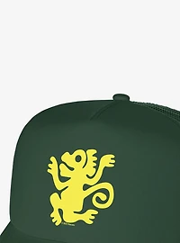 Legends Of The Hidden Temple Green Monkeys Foam Trucker Hat