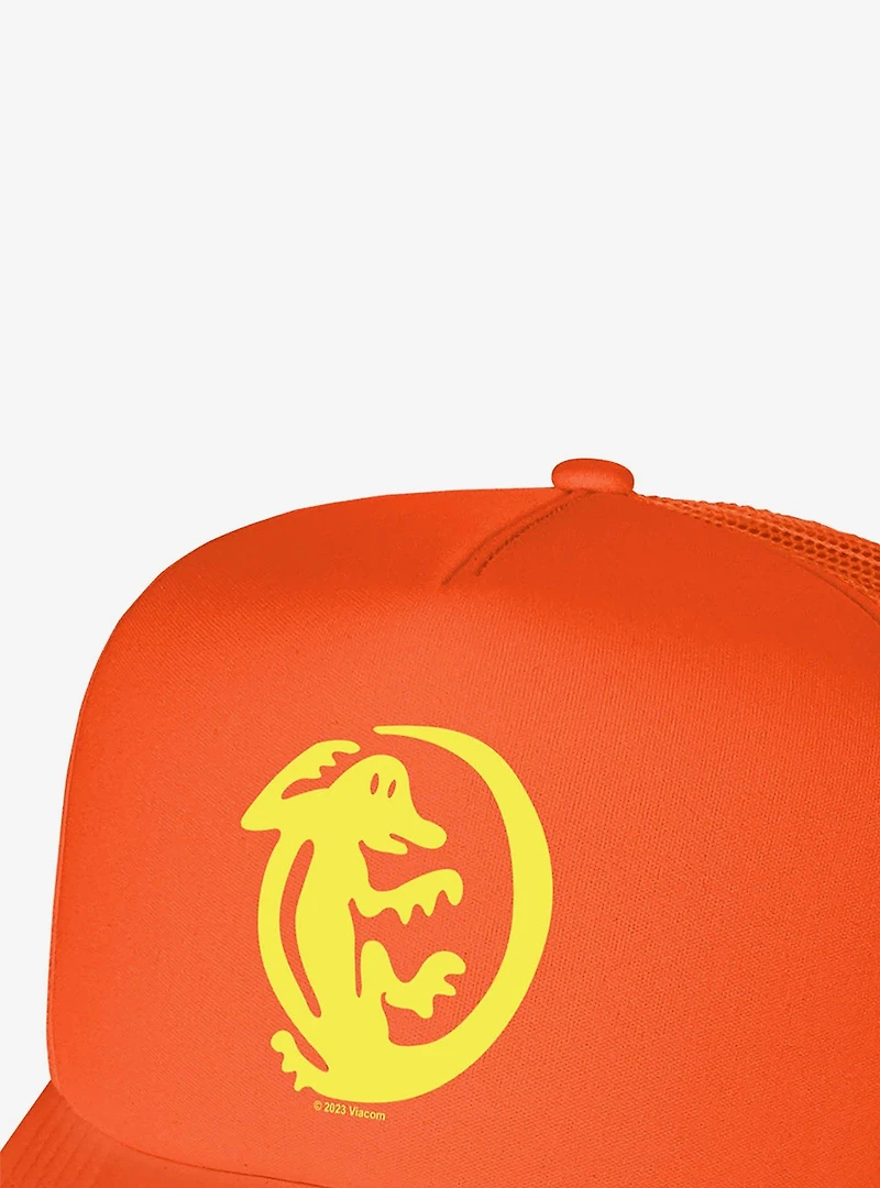 Legends Of The Hidden Temple Orange Iguanas Foam Trucker Hat