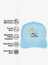 Rocko's Modern Life Hug Foam Trucker Hat