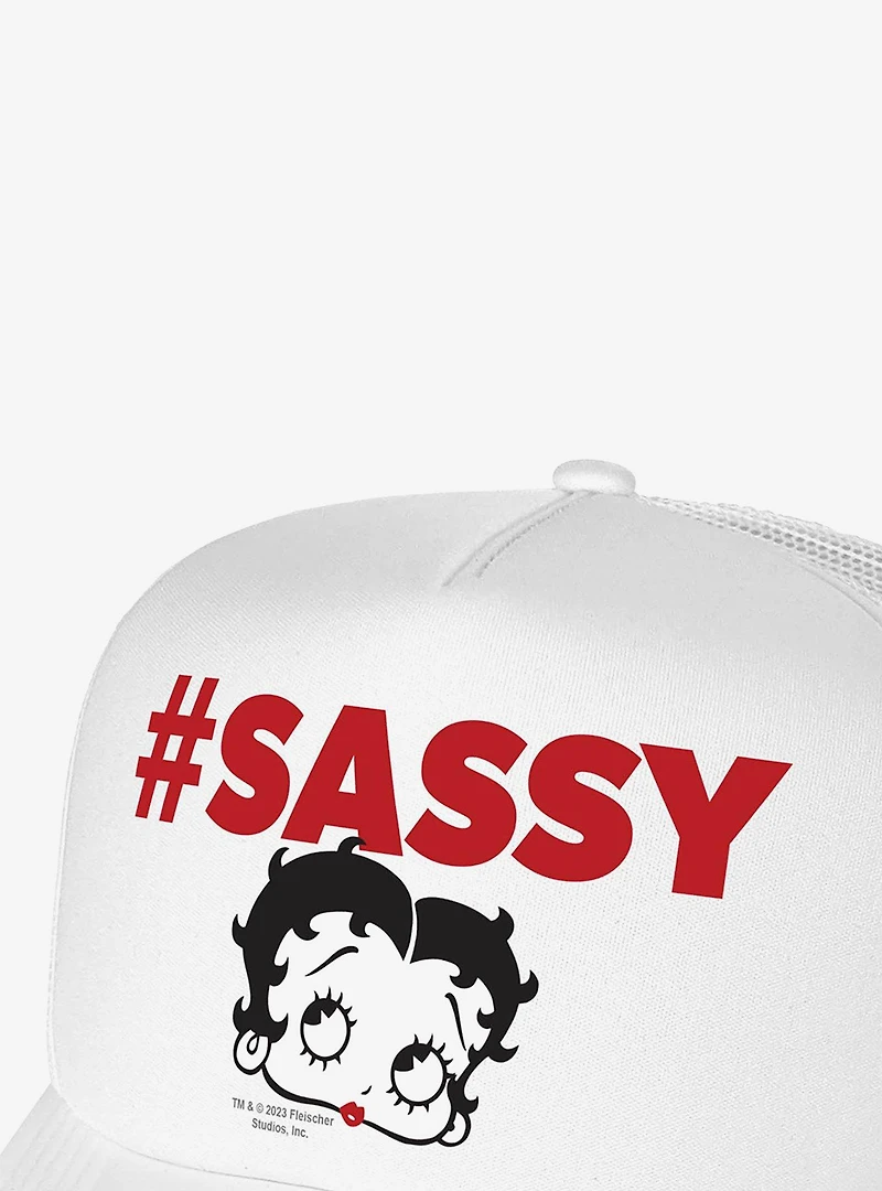 Betty Boop Sassy Foam Trucker Hat