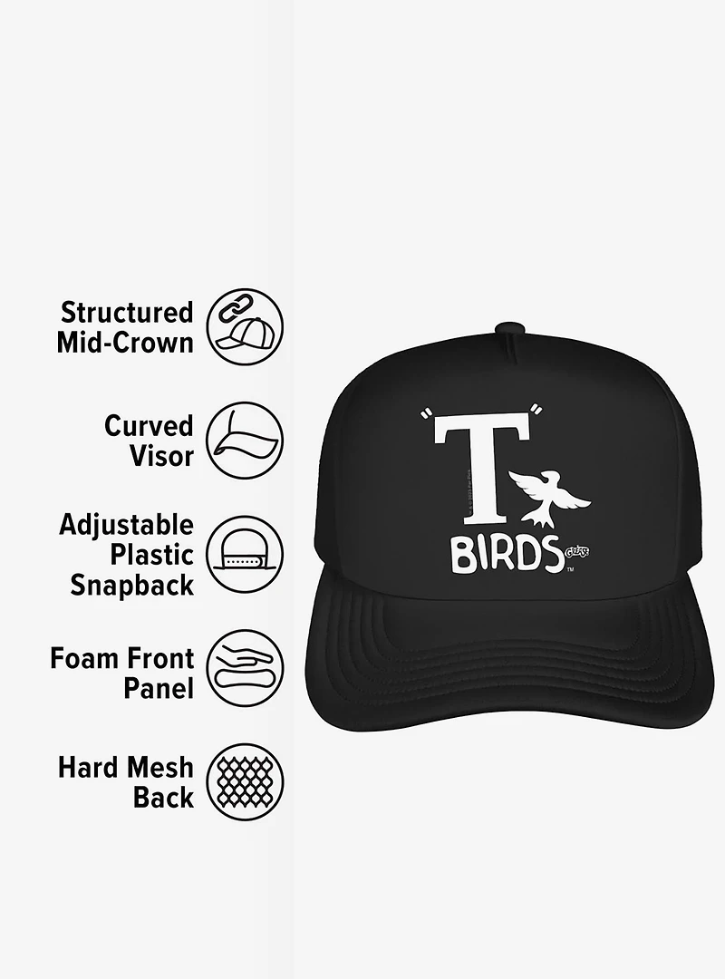 Grease T Birds Foam Trucker Hat