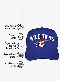 Major League Wild Thing Ball Foam Trucker Hat