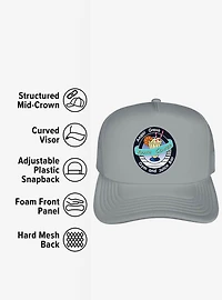 Power Rangers Angel Grove Juice Bar Foam Trucker Hat
