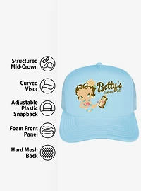 Betty Boop Betty's Suntan Oil Foam Trucker Hat