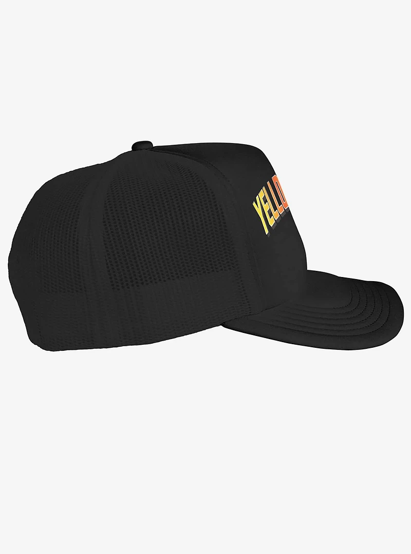Power Rangers Yellow Ranger Helmet Foam Trucker Hat