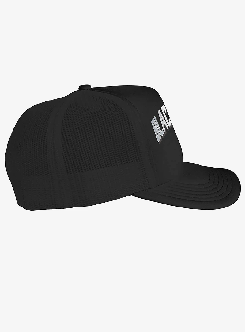 Power Rangers Black Ranger Helmet Foam Trucker Hat