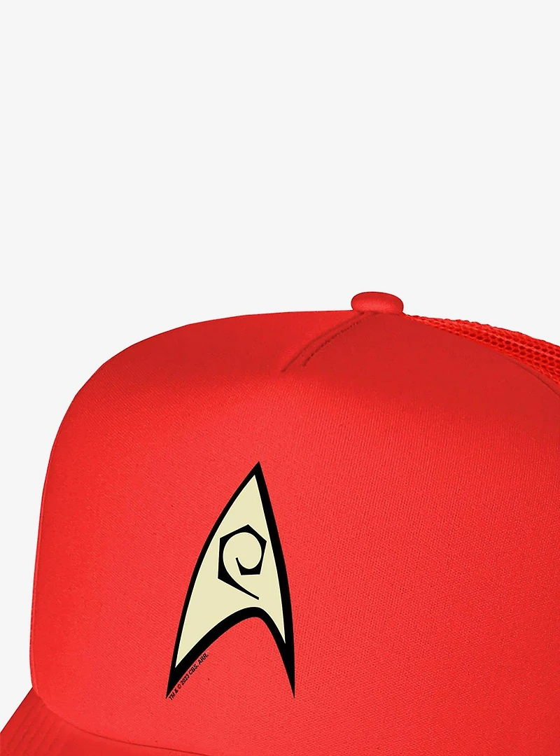Star Trek Engineering Shield Foam Trucker Hat