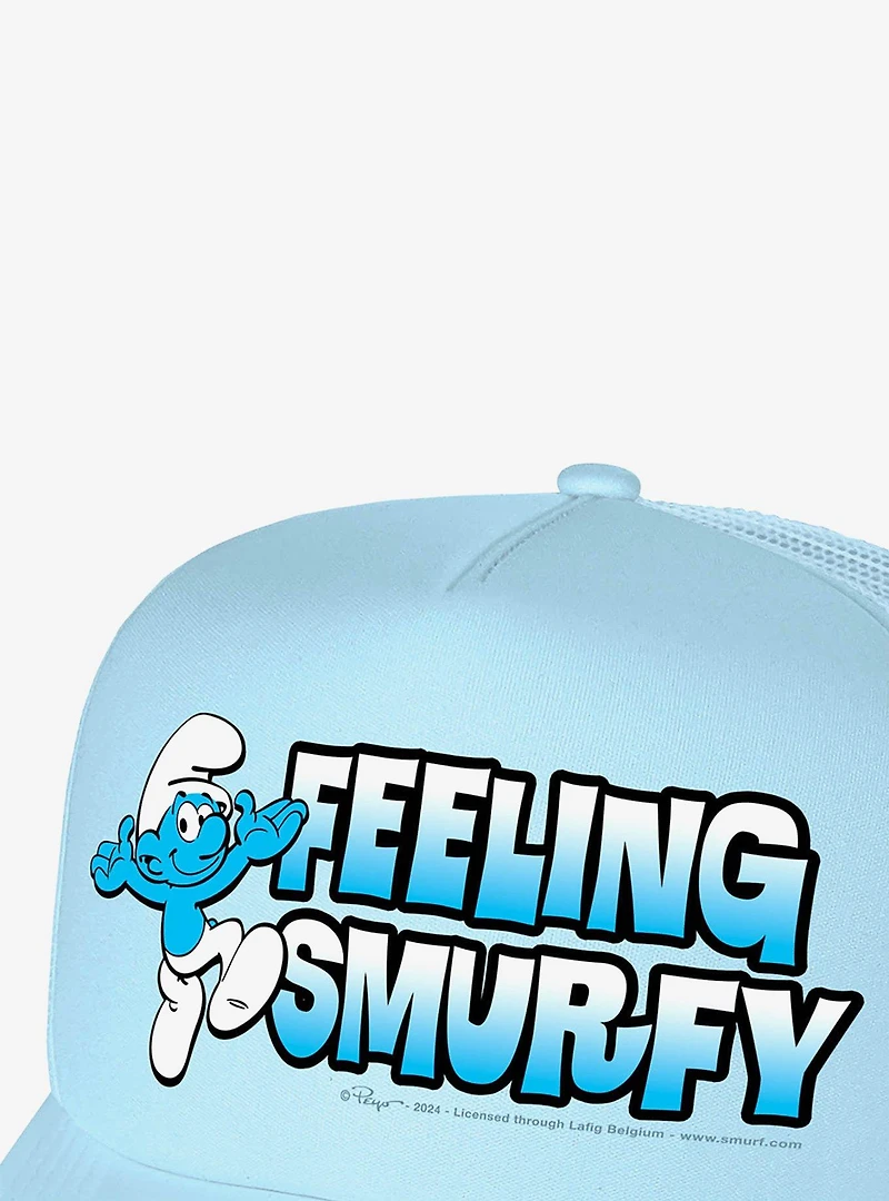 The Smurfs Feeling Smurfy Foam Trucker Hat
