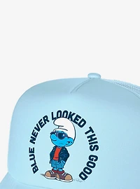 The Smurfs Blue Never Looked This Good Foam Trucker Hat