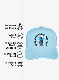 The Smurfs Blue Never Looked This Good Foam Trucker Hat