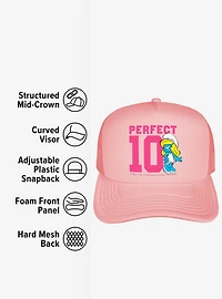 The Smurfs Perfect 10 Smurfette Foam Trucker Hat