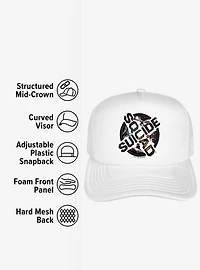 Suicide Squad: Kill The Justice League Logo Foam Trucker Hat