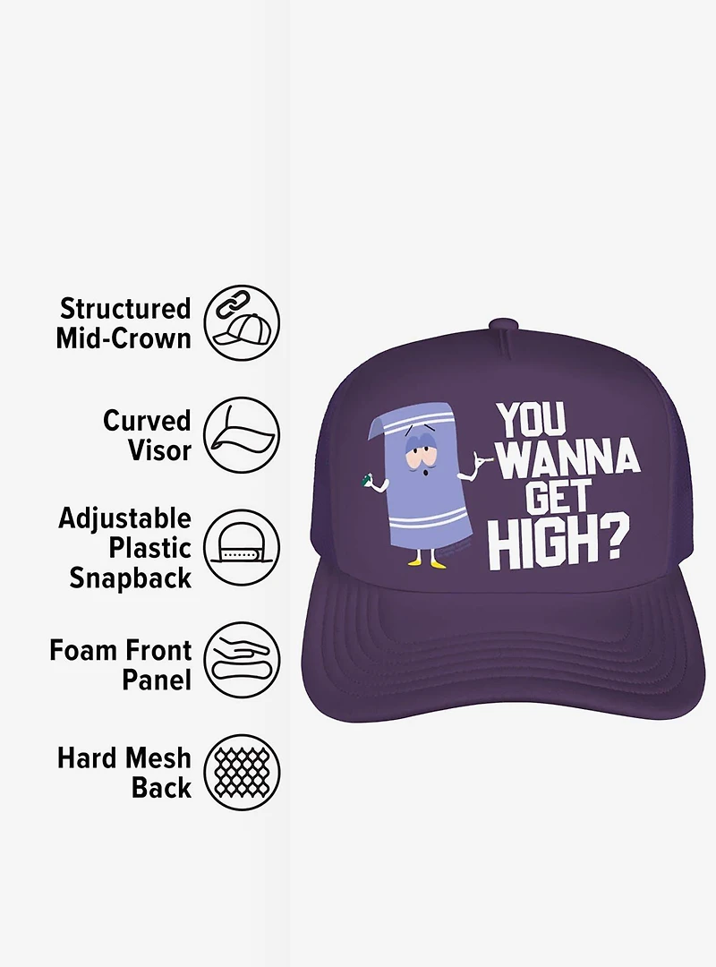 South Park You Wanna Get High Foam Trucker Hat