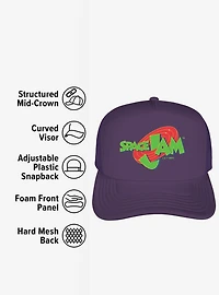 Space Jam Logo Foam Trucker Hat