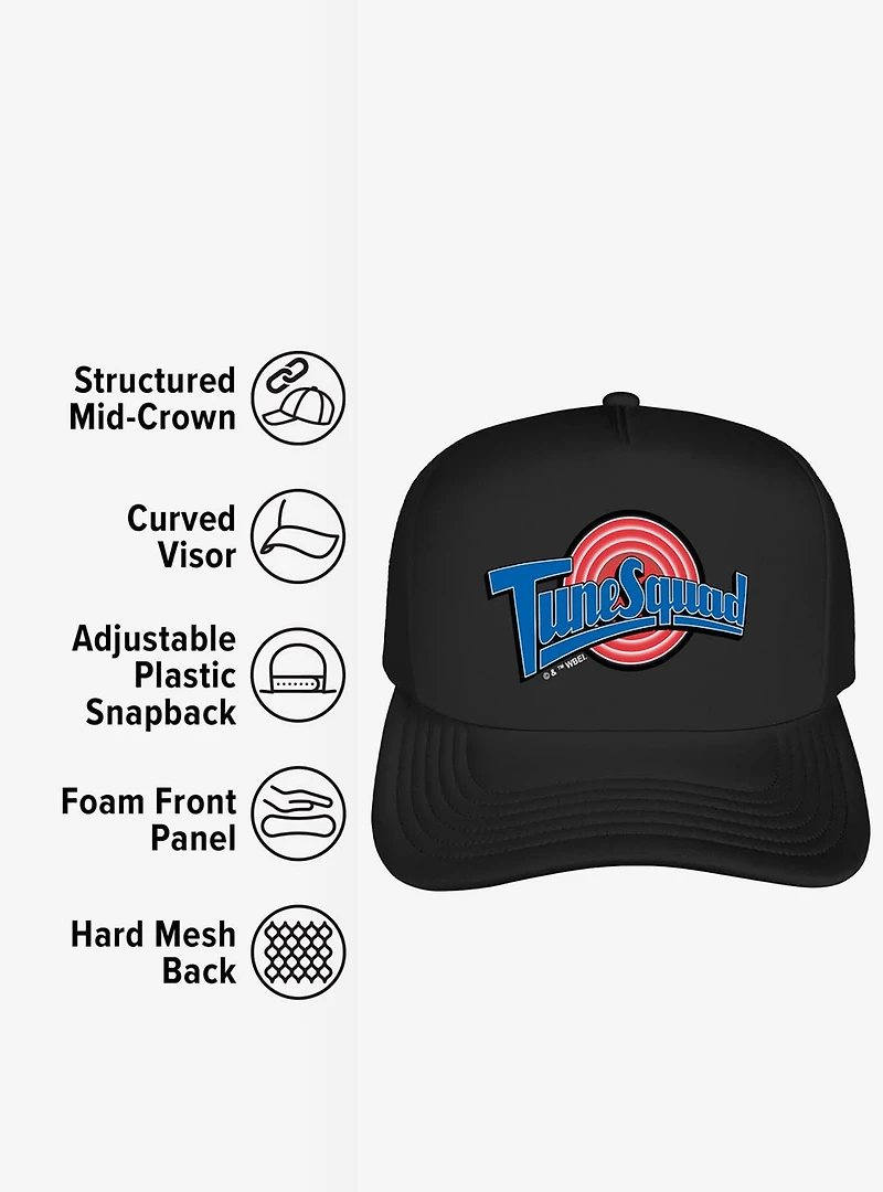 Space Jam Tune Squad Logo Foam Trucker Hat